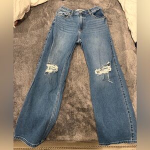 Hollister Curvy Ultra High Rise Dad Jeans